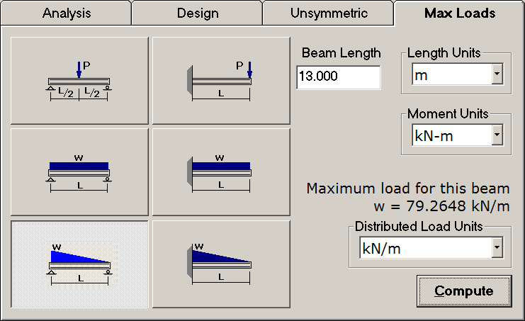 Flexure Shear Stress