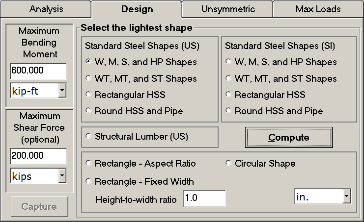 Flexure Shear Stress