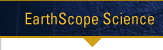 EarthScope Science Page Navigation Activated